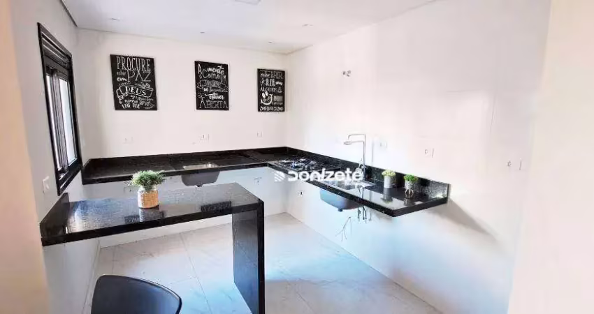 Apartamento com 2 dormitórios à venda, 51 m² por r$ 398.000,00 - casa branca - santo andré/sp