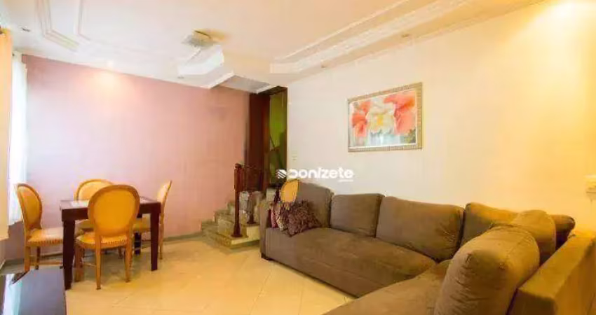 Cobertura com 3 dormitórios à venda, 164 m² por r$ 530.000,00 - vila helena - santo andré/sp