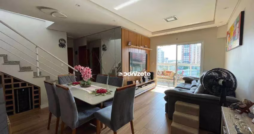 Cobertura com 3 dormitórios à venda, 282 m² por r$ 1.855.000,00 - vila mussolini - são bernardo do campo/sp