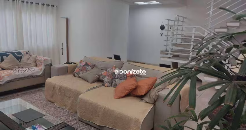 Sobrado com 5 dormitórios à venda, 389 m² por r$ 1.999.900,00 - vila bastos - santo andré/sp