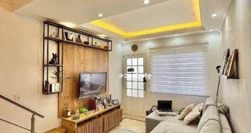 Sobrado à venda, 93 m² por r$ 440.000,00 - jardim nova petrópolis - são bernardo do campo/sp