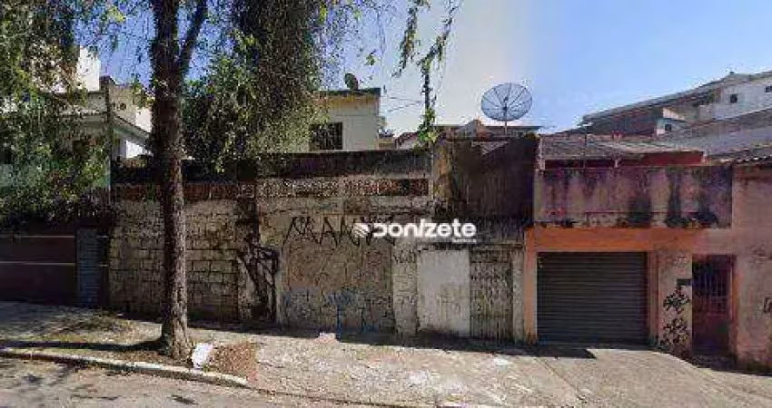 Terreno à venda, 250 m² por r$ 395.000,00 - vila vitória - santo andré/sp