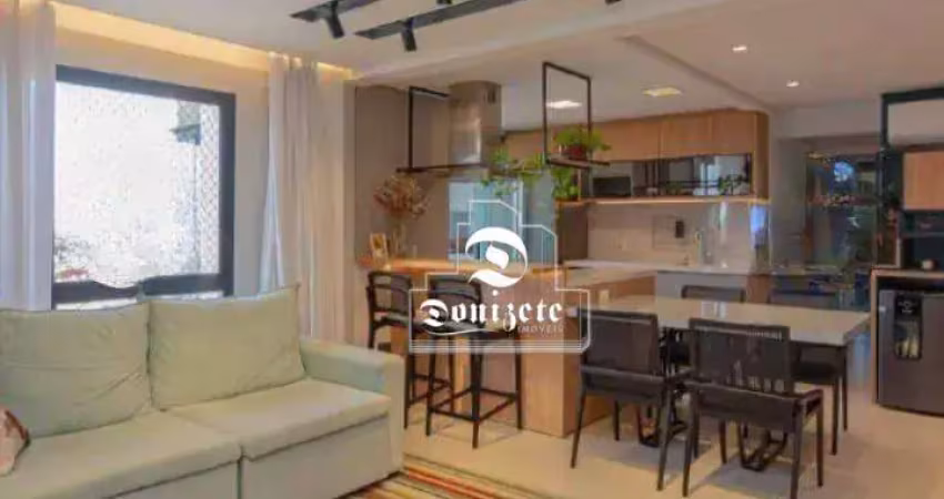 Apartamento com 3 dormitórios à venda, 102 m² por r$ 954.000,00 - vila gilda - santo andré/sp