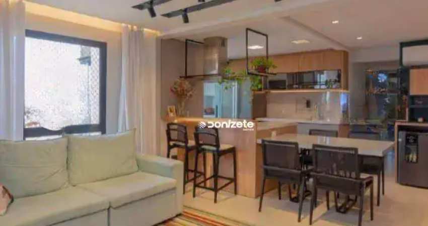 Apartamento com 3 dormitórios à venda, 102 m² por r$ 954.000,00 - vila gilda - santo andré/sp
