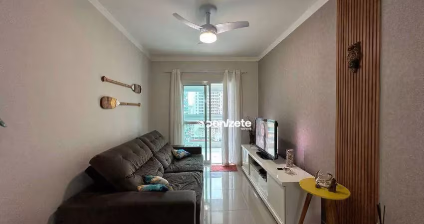 Apartamento com 2 dormitórios à venda, 87 m² por r$ 780.000,00 - caiçara - praia grande/sp