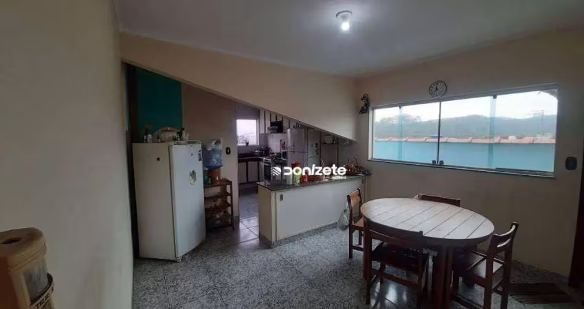 Casa com 3 dormitórios à venda, 239 m² por r$ 690.000,00 - vila guaraciaba - santo andré/sp