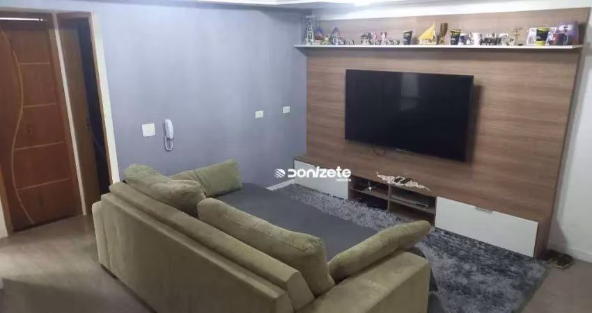 Cobertura com 2 dormitórios à venda, 100 m² por r$ 599.999,99 - vila alzira - santo andré/sp