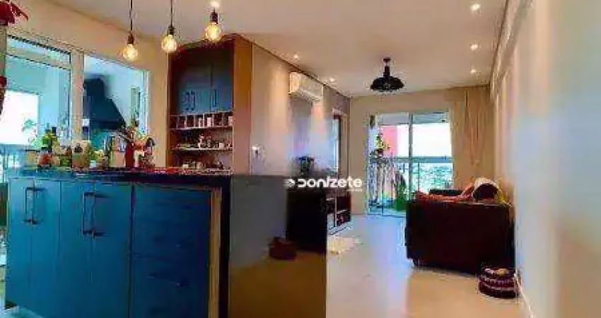 Apartamento com 2 dormitórios à venda, 73 m² por r$ 660.000,00 - vila assunção - santo andré/sp
