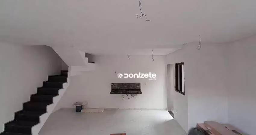 Sobrado com 3 dormitórios à venda, 102 m² por r$ 690.000,00 - vila lucinda - santo andré/sp