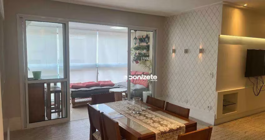 Apartamento à venda, 122 m² por r$ 970.000,00 - jardim - santo andré/sp