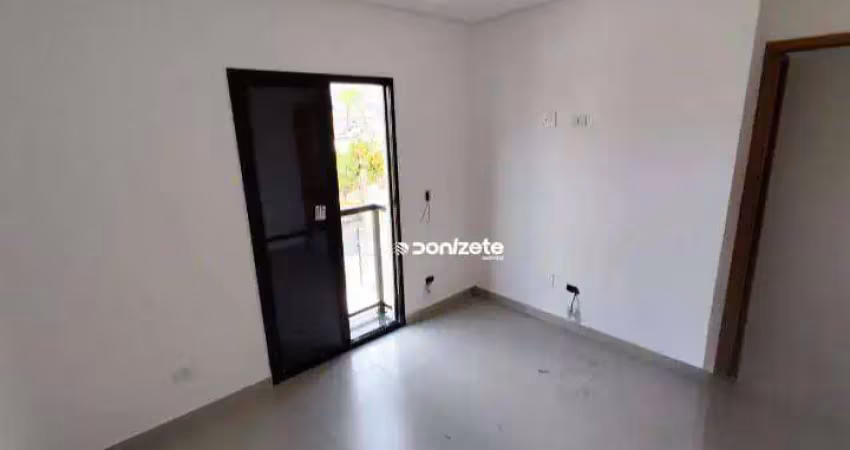Cobertura com 2 dormitórios à venda, 100 m² por r$ 375.000,00 - jardim guarará - santo andré/sp
