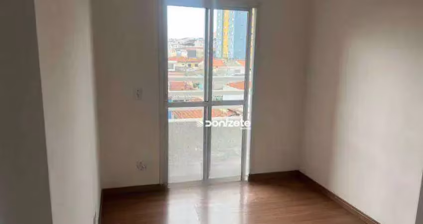 Apartamento com 2 dormitórios à venda, 50 m² por r$ 345.000,00 - parque industriário - santo andré/sp