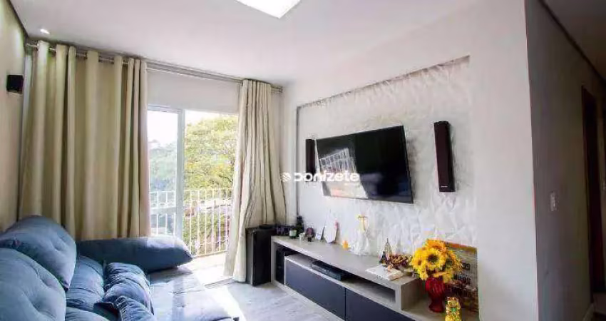 Apartamento com 3 dormitórios à venda, 72 m² por r$ 695.000,00 - jardim - santo andré/sp