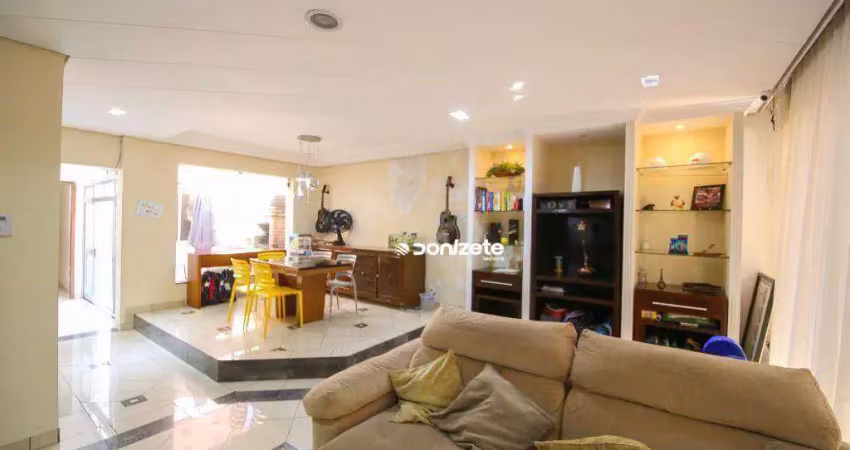 Casa com 3 dormitórios à venda, 153 m² por r$ 1.100.000,00 - jardim - santo andré/sp
