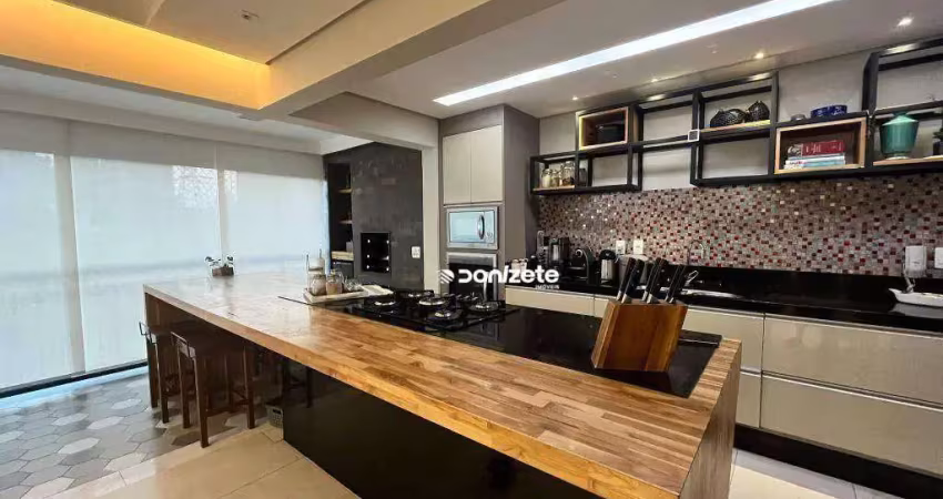 Apartamento com 3 dormitórios à venda, 120 m² por r$ 1.700.000,00 - jardim - santo andré/sp