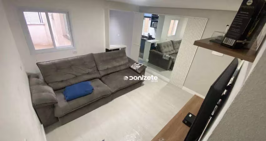 Cobertura com 2 dormitórios à venda, 108 m² por r$ 599.000,00 - parque das nações - santo andré/sp