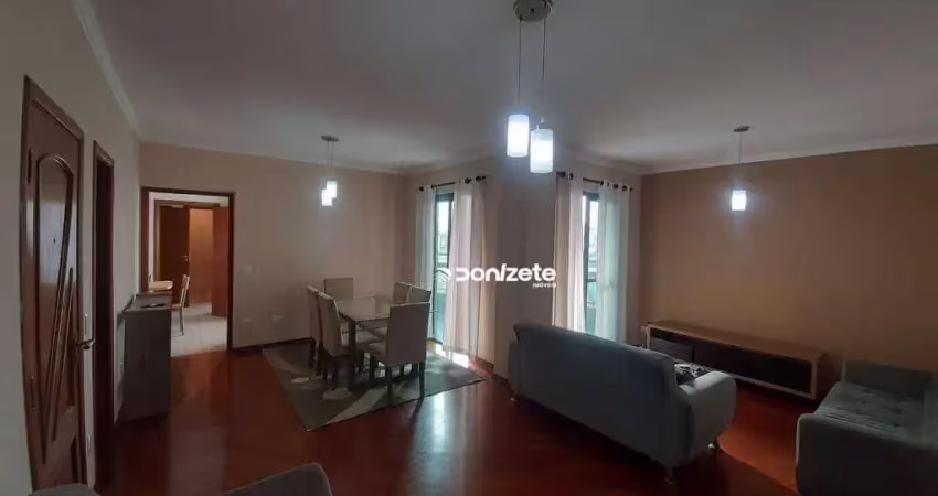 Apartamento com 3 dormitórios, 130 m² - venda por r$ 800.000,00 ou aluguel por r$ 4.280,00/mês - parque das nações - santo andré/sp