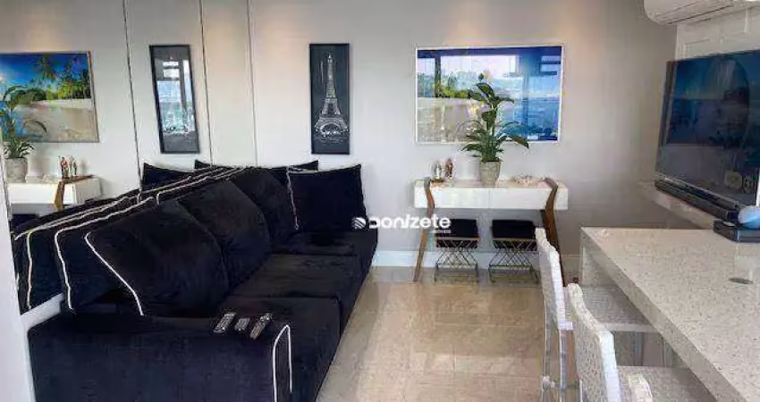 Apartamento com 2 dormitórios à venda, 83 m² por r$ 1.065.000,00 - vila scarpelli - santo andré/sp
