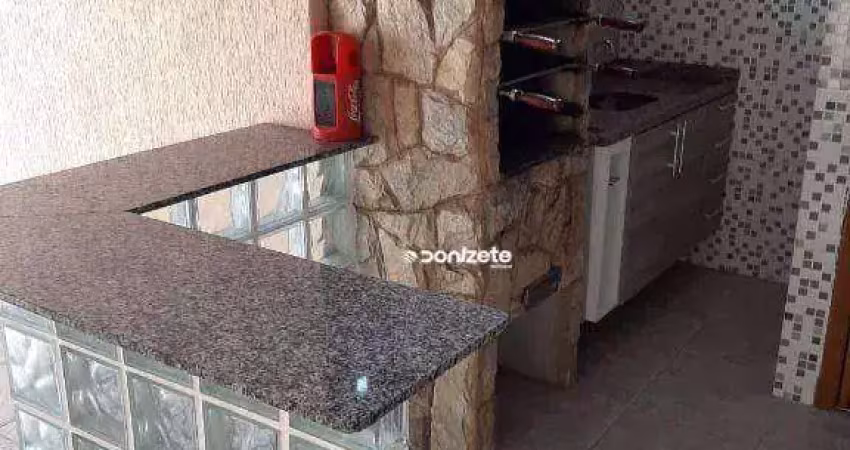 Cobertura com 2 dormitórios à venda, 100 m² por r$ 420.000,00 - jardim santo antônio - santo andré/sp