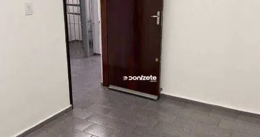 Sala para alugar, 26 m² por r$ 1.053,00/mês - vila pires - santo andré/sp