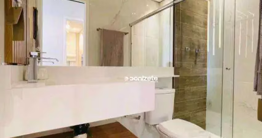 Apartamento com 2 dormitórios à venda, 67 m² por r$ 645.090,00 - vila alzira - santo andré/sp