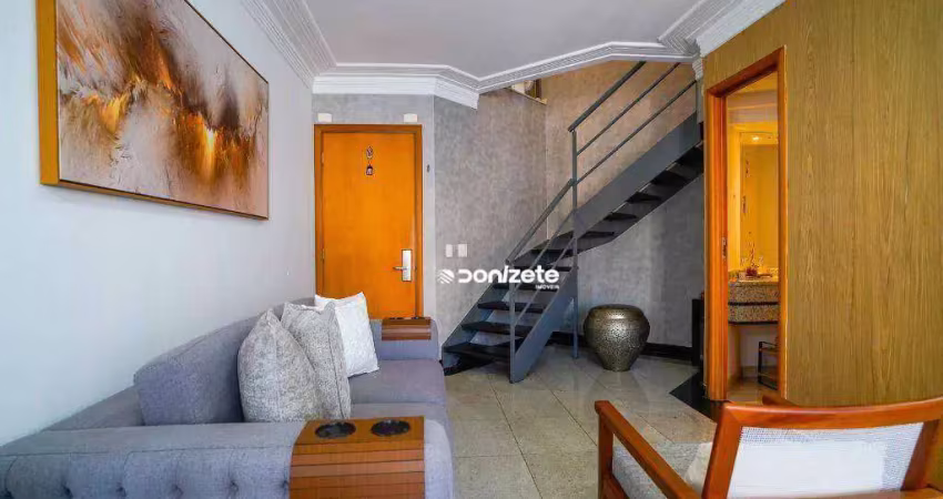 Apartamento com 1 dormitório à venda, 84 m² por r$ 1.100.000,00 - jardim - santo andré/sp