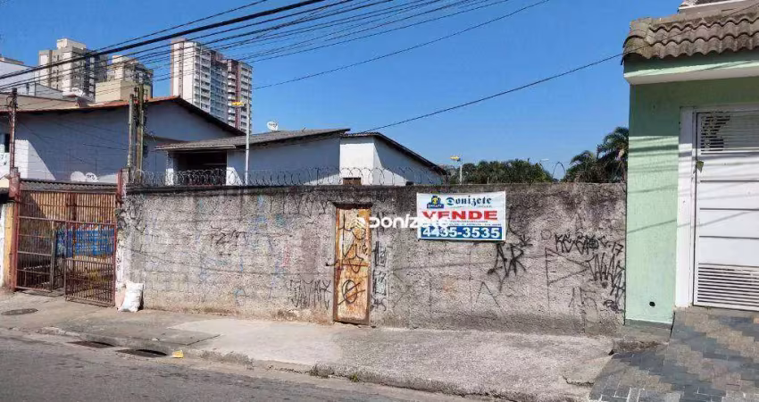 Terreno à venda, 400 m² por r$ 1.350.000,00 - vila assunção - santo andré/sp