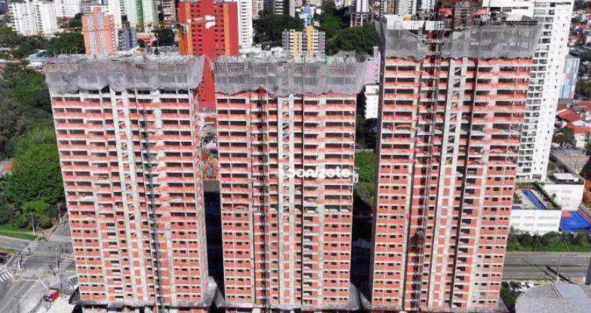 Apartamento com 3 dormitórios à venda, 165 m² por r$ 2.340.000,00 - jardim - santo andré/sp