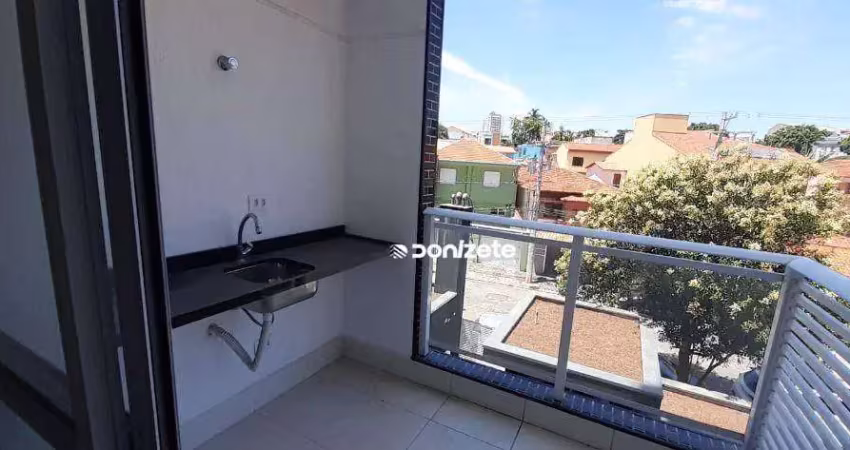Apartamento com 2 dormitórios à venda, 61 m² por r$ 560.000,00 - paraíso - santo andré/sp