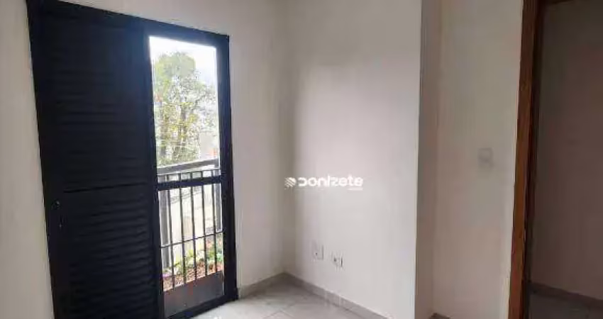 Apartamento com 2 dormitórios à venda, 56 m² por r$ 320.000,00 - vila linda - santo andré/sp