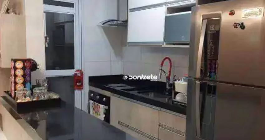 Apartamento com 2 dormitórios à venda, 54 m² por r$ 440.000,00 - utinga - santo andré/sp