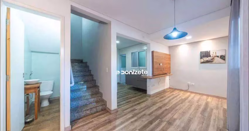 Sobrado com 2 dormitórios à venda, 130 m² por r$ 570.000,00 - vila pires - santo andré/sp