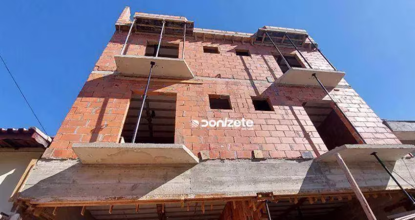 Cobertura com 2 dormitórios à venda, 120 m² por r$ 630.000,00 - bangu - santo andré/sp