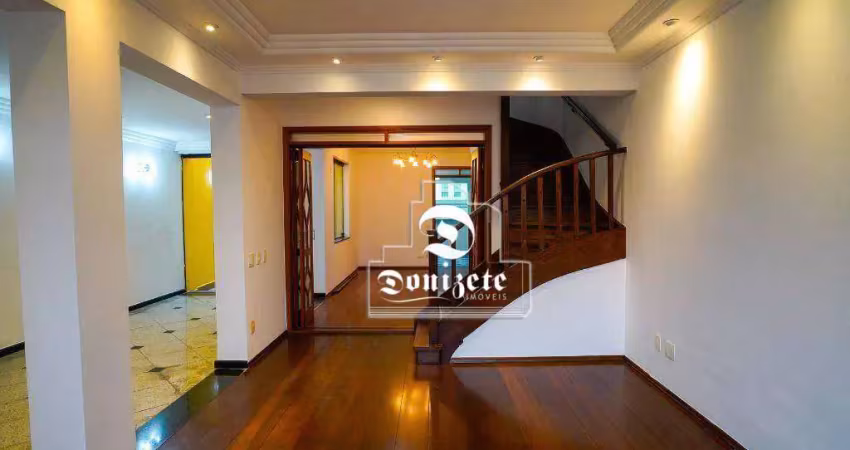 Sobrado com 3 dormitórios, 181 m² - venda por r$ 2.000.000,00 ou aluguel por r$ 6.545,00/mês - vila alpina - santo andré/sp