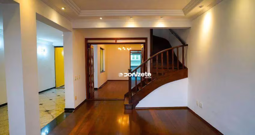 Sobrado com 3 dormitórios, 181 m² - venda por r$ 2.000.000,00 ou aluguel por r$ 6.545,00/mês - vila alpina - santo andré/sp