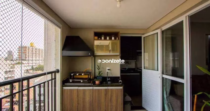 Apartamento à venda, 63 m² por r$ 490.000,00 - vila pires - santo andré/sp
