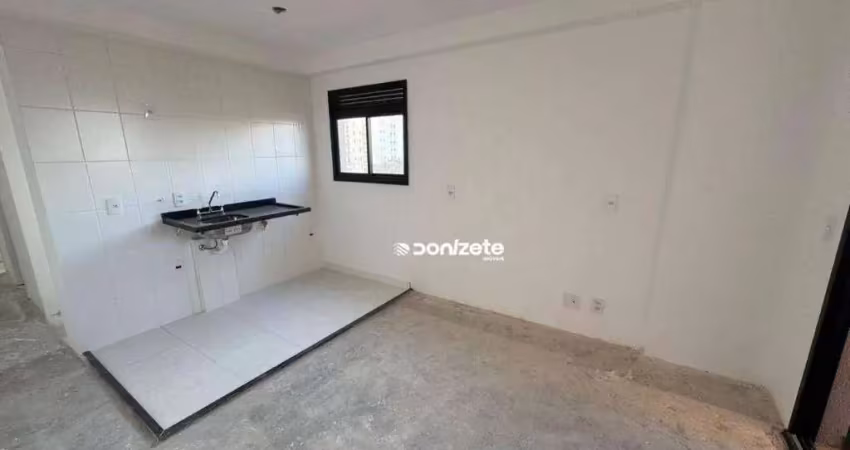 Apartamento com 2 dormitórios à venda, 52 m² por r$ 430.000,00 - campestre - santo andré/sp