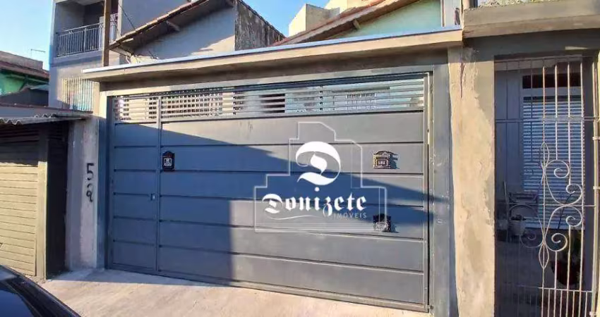 Casa com 1 dormitório à venda, 51 m² por r$ 400.000,00 - vila linda - santo andré/sp