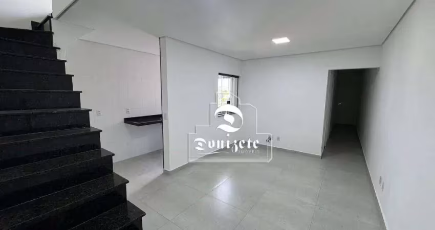 Cobertura com 3 dormitórios à venda, 140 m² por r$ 825.000,00 - santa maria - santo andré/sp