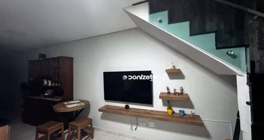 Cobertura com 2 dormitórios à venda, 105 m² por r$ 430.000,00 - utinga - santo andré/sp