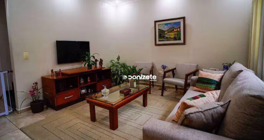 Sobrado com 4 dormitórios à venda, 272 m² por r$ 1.400.000,00 - vila scarpelli - santo andré/sp