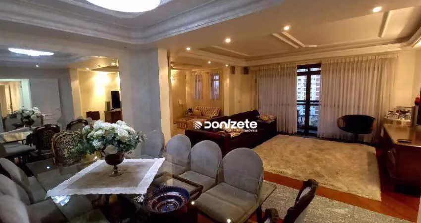 Apartamento com 4 dormitórios à venda, 290 m² por r$ 2.368.000,00 - vila bastos - santo andré/sp