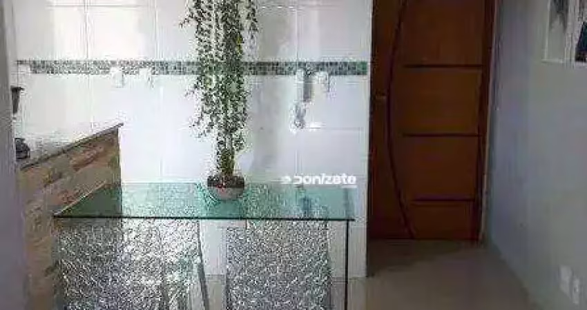 Cobertura com 2 dormitórios à venda, 90 m² por r$ 480.000,00 - vila linda - santo andré/sp
