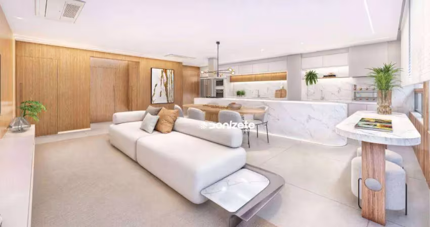Apartamento com 3 dormitórios à venda, 153 m² por r$ 2.200.000,00 - jardim - santo andré/sp