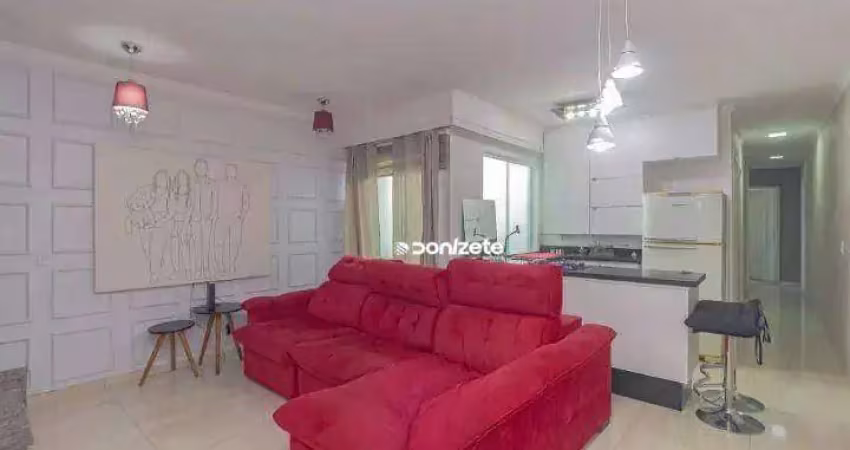 Cobertura com 2 dormitórios à venda, 136 m² por r$ 750.000,00 - parque das nações - santo andré/sp