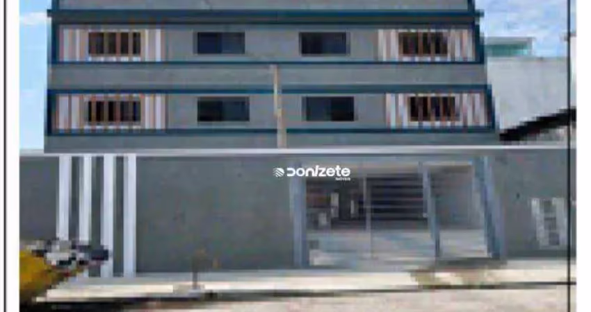 Apartamento com 2 dormitórios à venda, 47 m² por r$ 340.000,00 - vila scarpelli - santo andré/sp