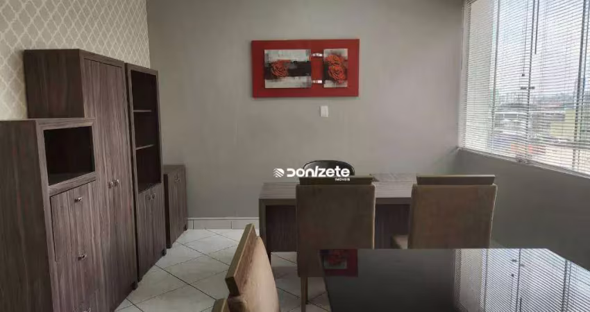 Sala, 78 m² - venda por r$ 420.000,00 ou aluguel por r$ 3.226,00/mês - centro - santo andré/sp