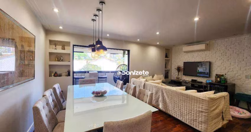Apartamento com 3 dormitórios à venda, 114 m² por r$ 1.070.000,00 - jardim - santo andré/sp