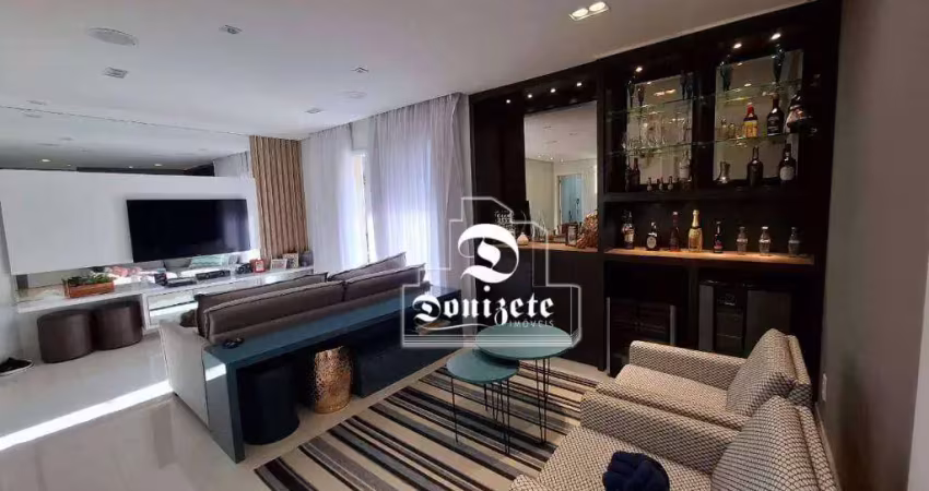 Apartamento com 3 dormitórios à venda, 117 m² por r$ 1.330.000,00 - vila bastos - santo andré/sp