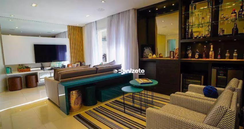 Apartamento com 3 dormitórios à venda, 117 m² por r$ 1.330.000,00 - vila bastos - santo andré/sp